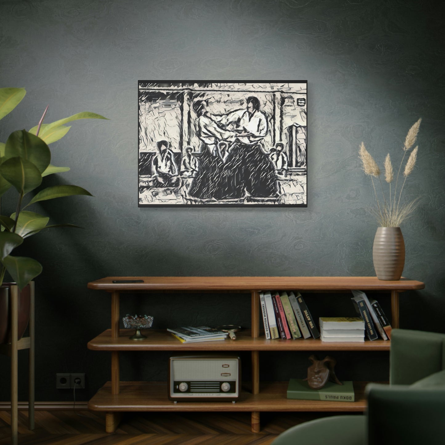 Aikido Inkify Design Matte Canvas, Stretched