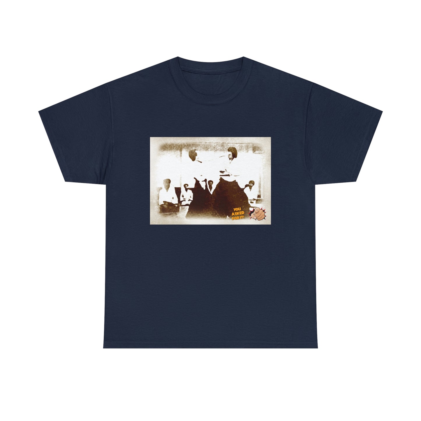 Aikido Old Photo Style - Unisex Heavy Cotton Tee