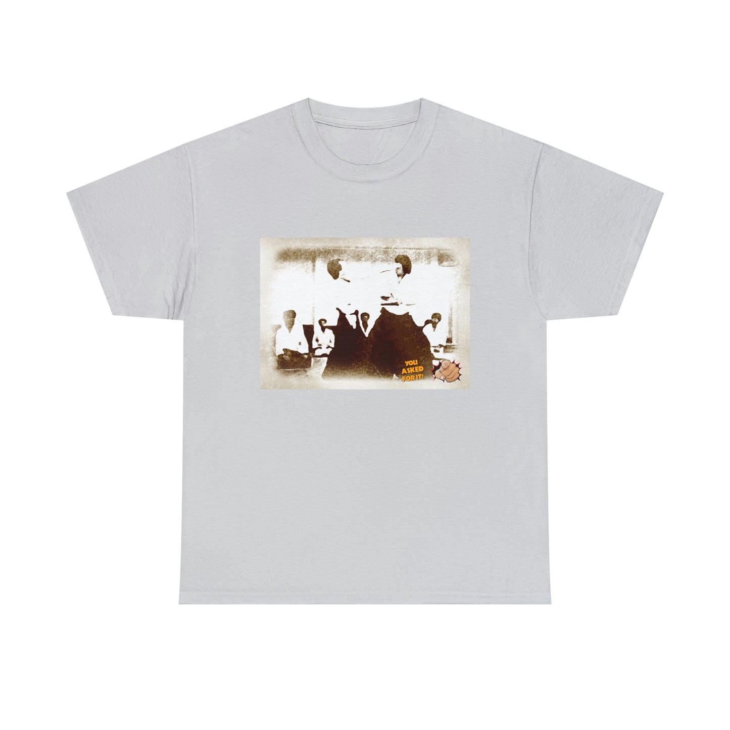 Aikido Old Photo Style - Unisex Heavy Cotton Tee