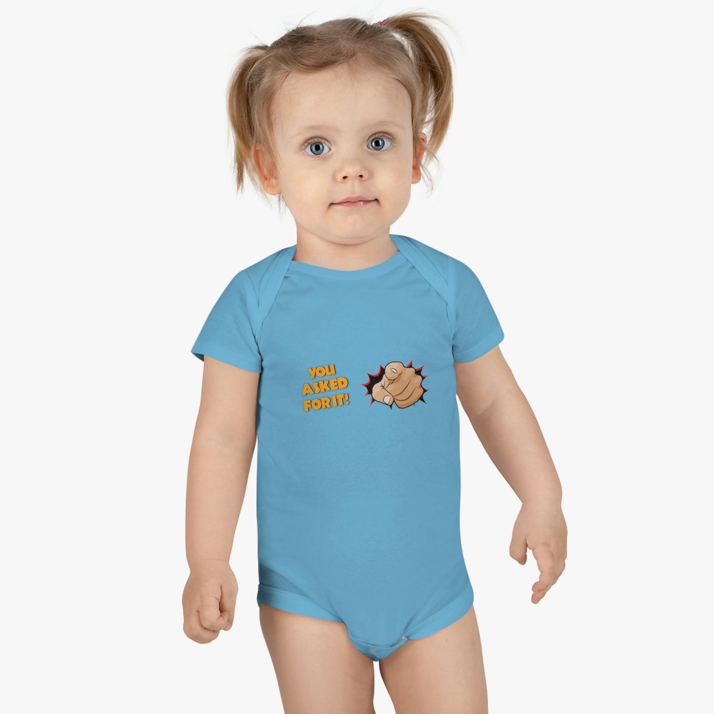 YAFI Logo - Baby Short Sleeve Onesie®
