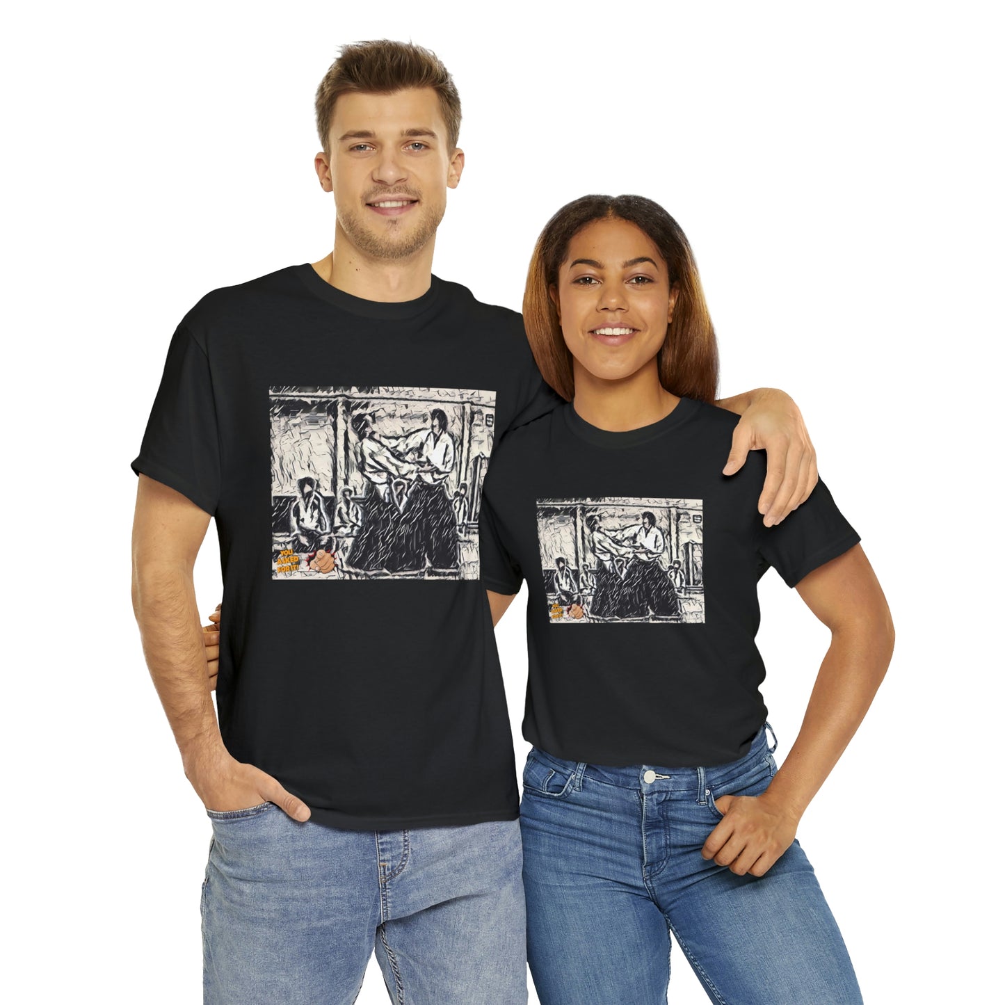 Aikido Inkify Style - Unisex Heavy Cotton Tee