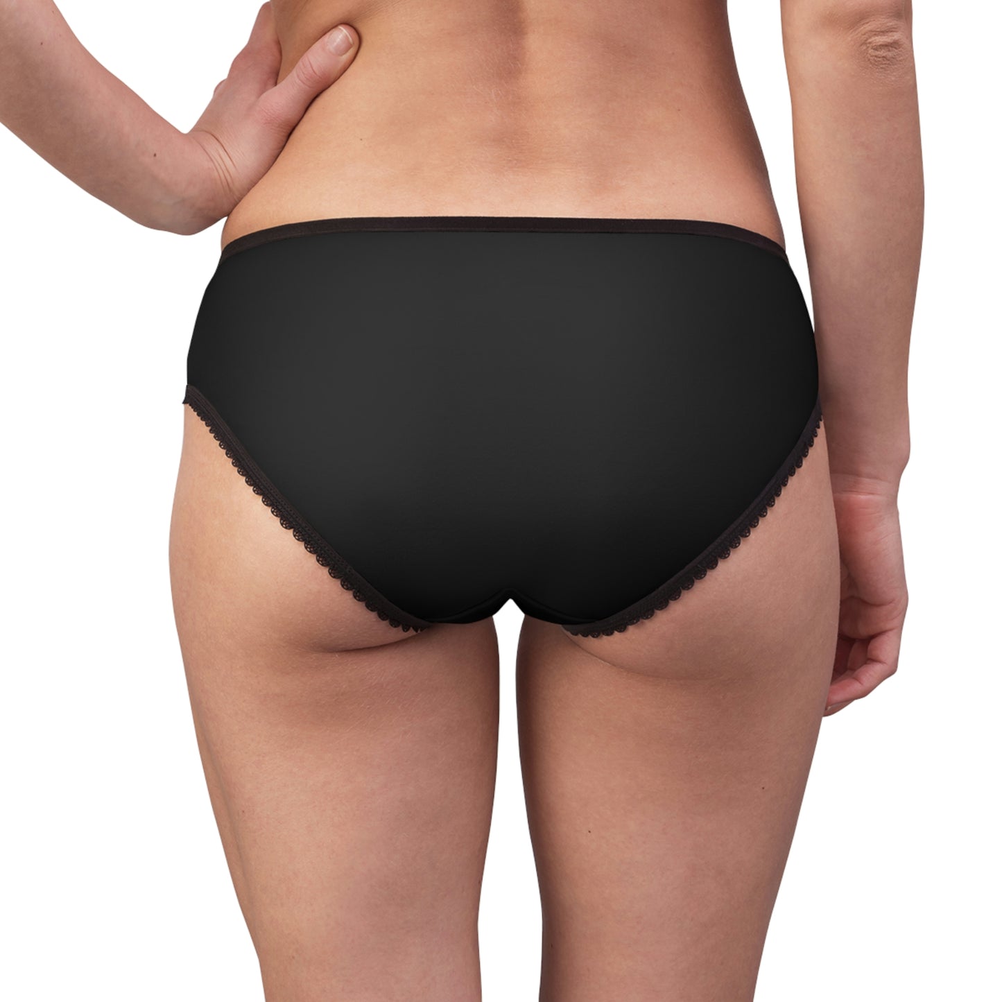 YAFI Logo - Women's Briefs (AOP) Black