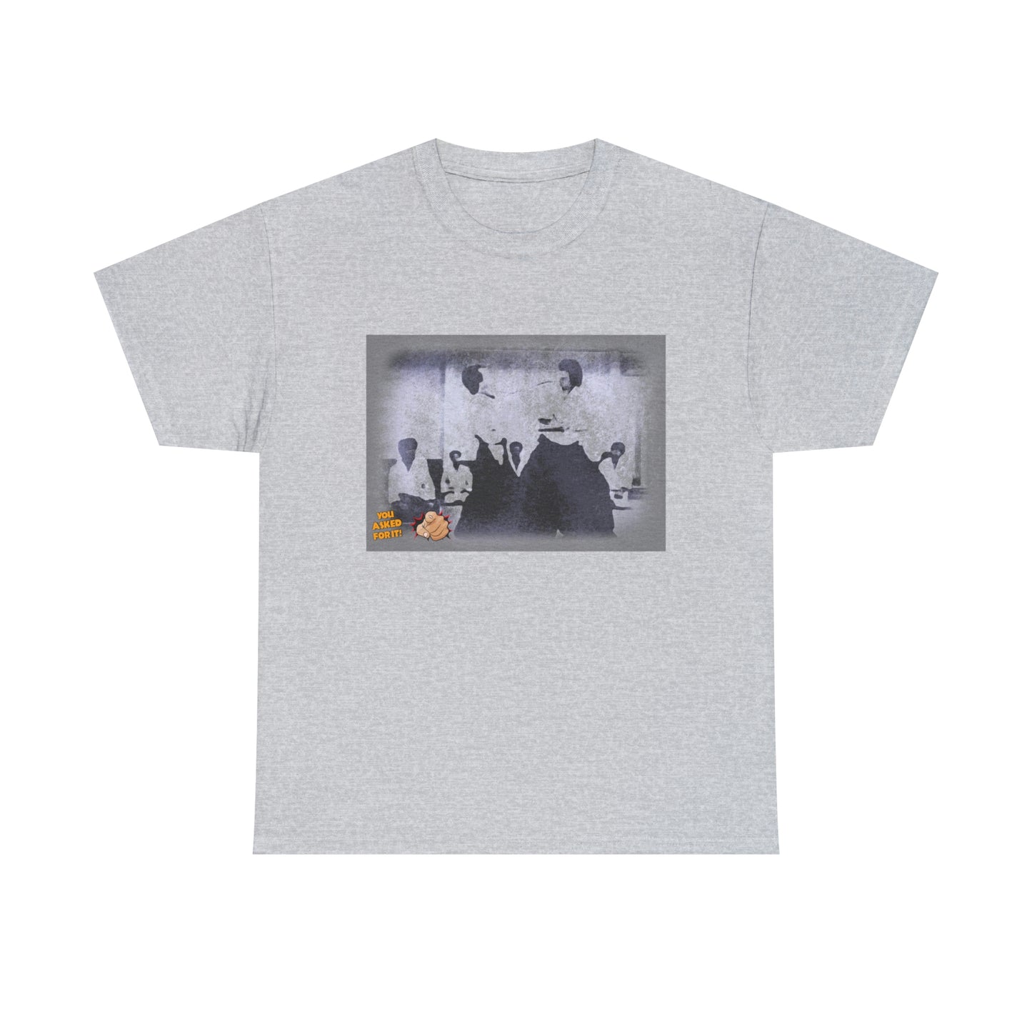 Aikido Stencil Style - Unisex Heavy Cotton Tee