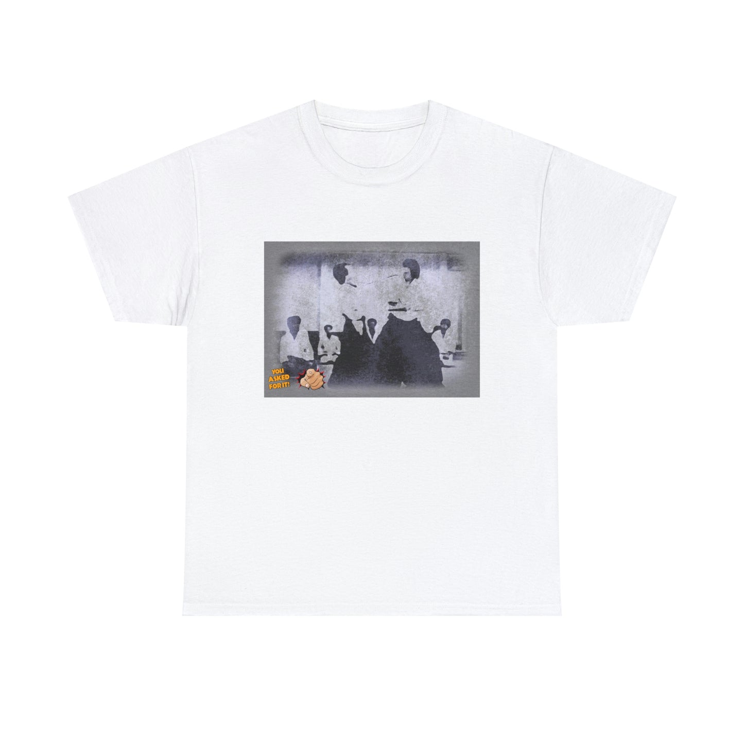 Aikido Stencil Style - Unisex Heavy Cotton Tee