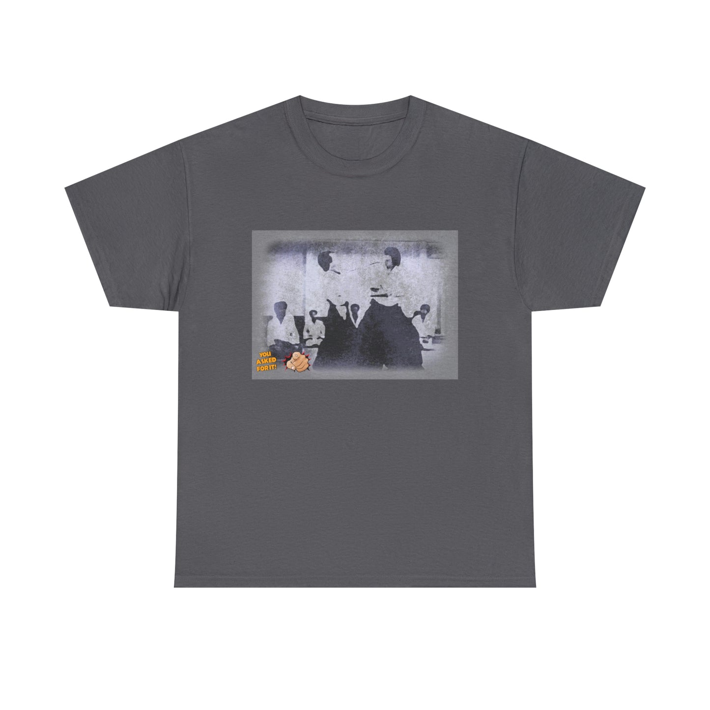 Aikido Stencil Style - Unisex Heavy Cotton Tee