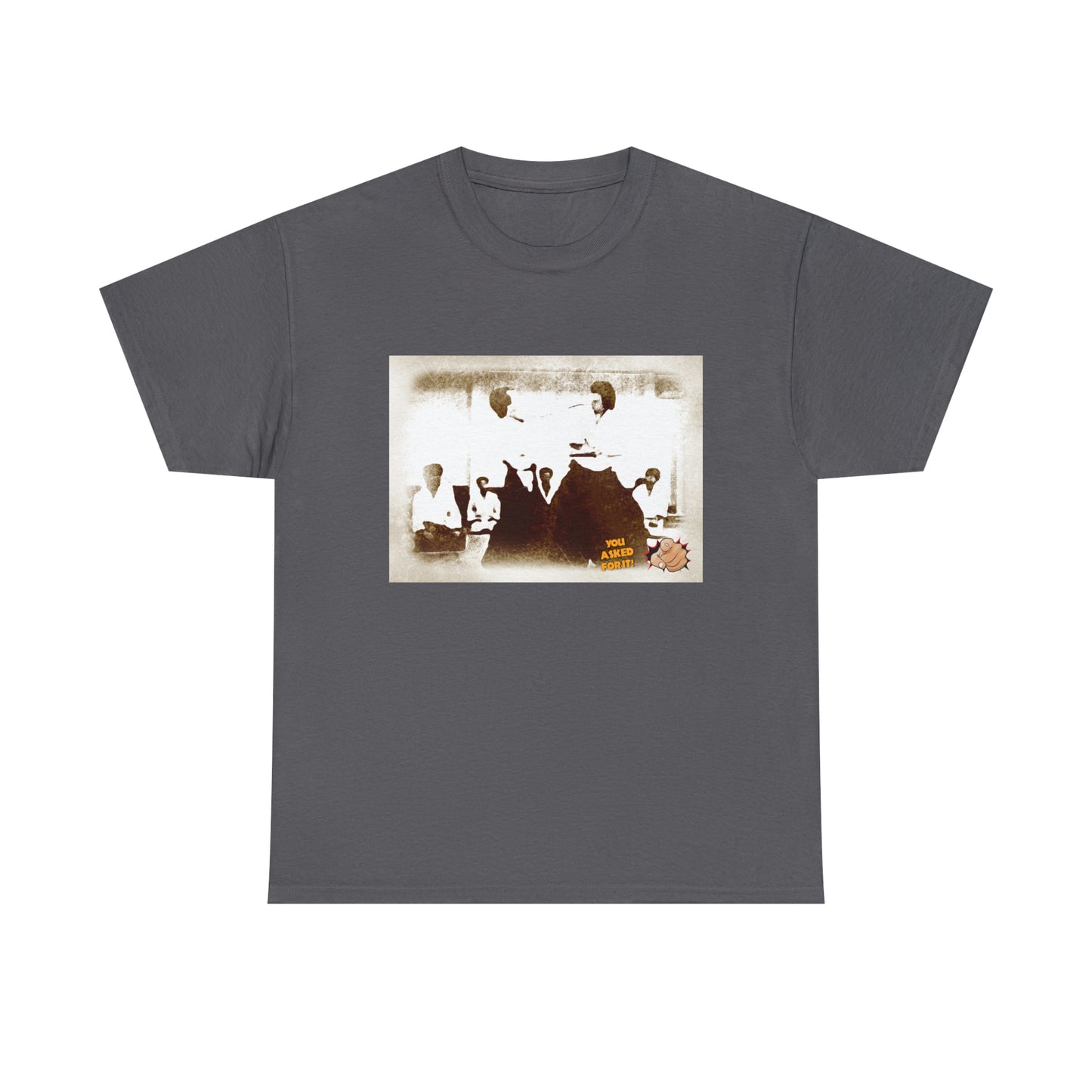Aikido Old Photo Style - Unisex Heavy Cotton Tee