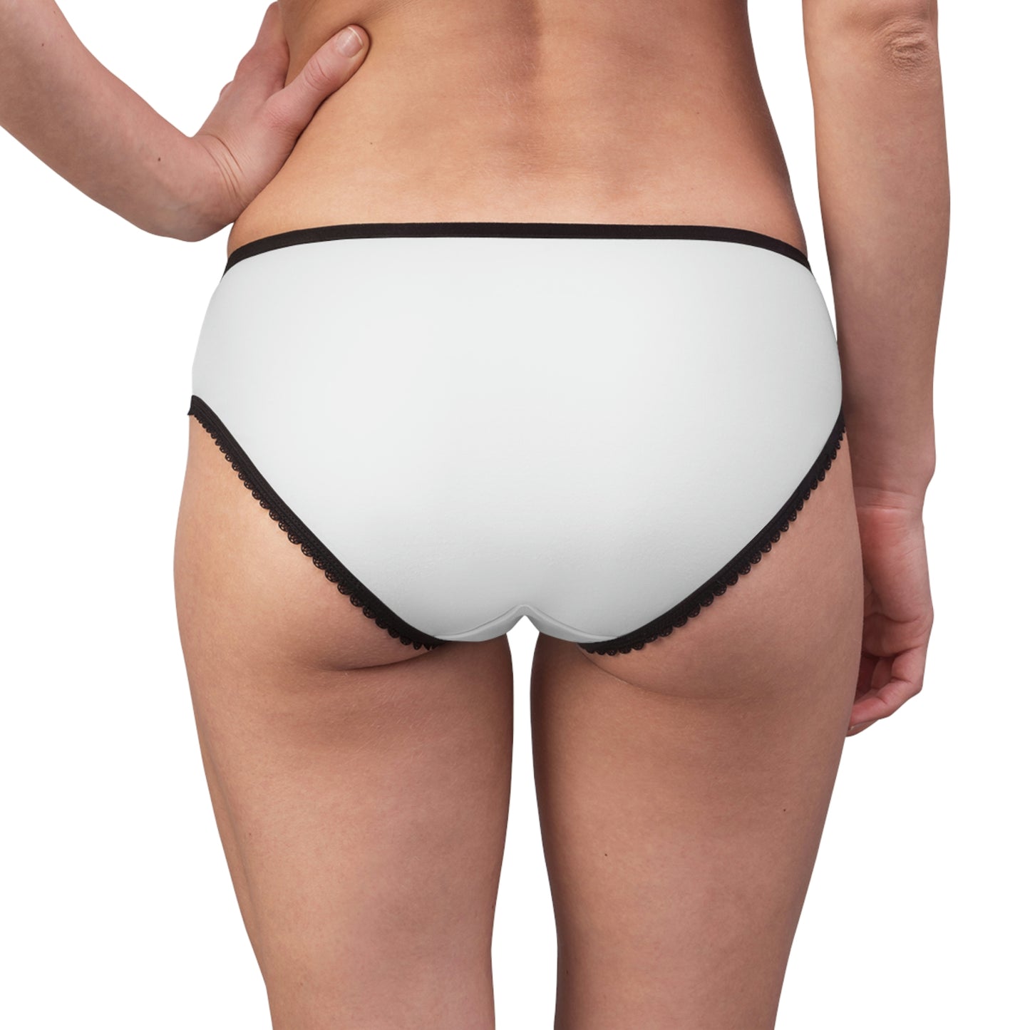 YAFI Logo - Women's Briefs (AOP) White