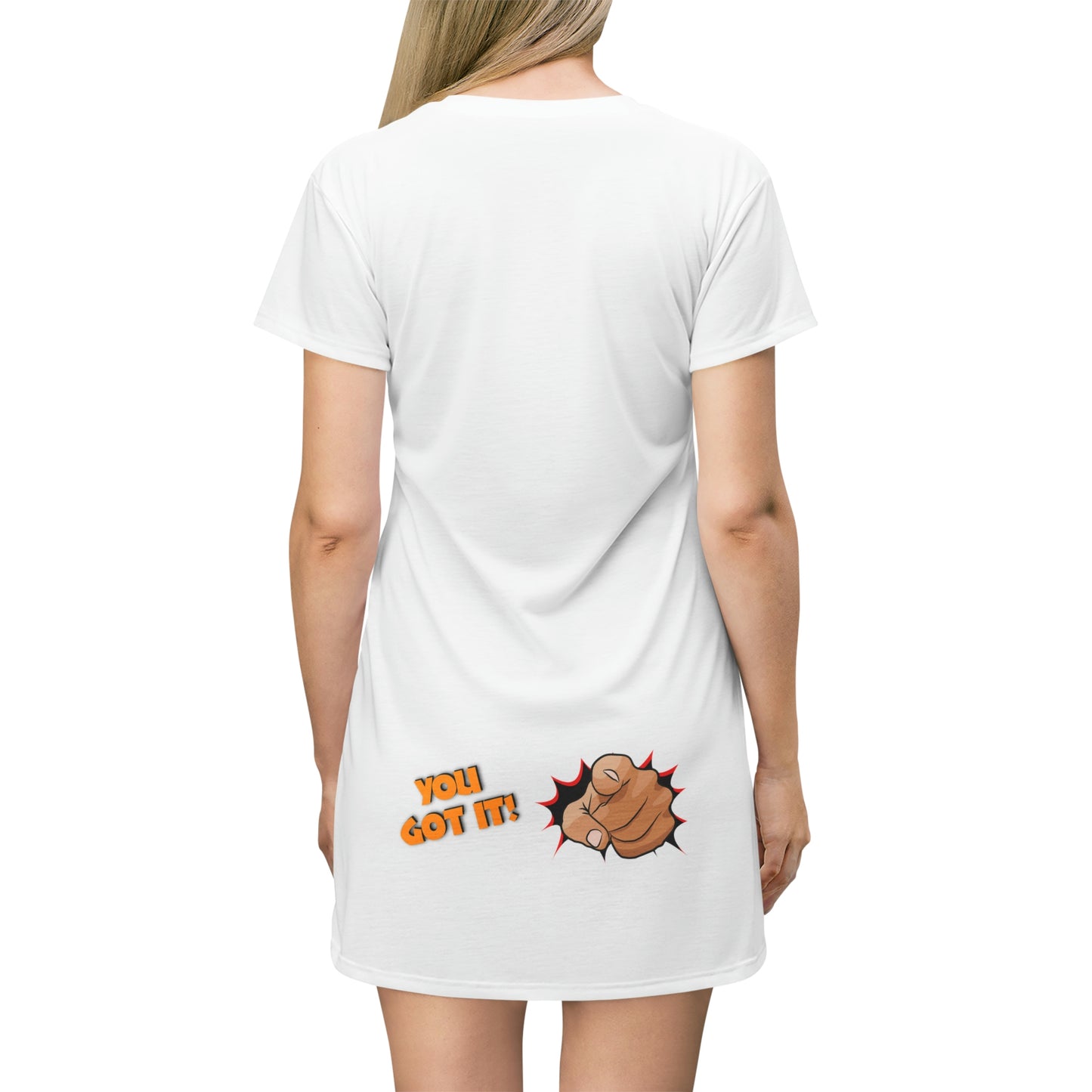 YAFI Logo - T-Shirt Dress (AOP)