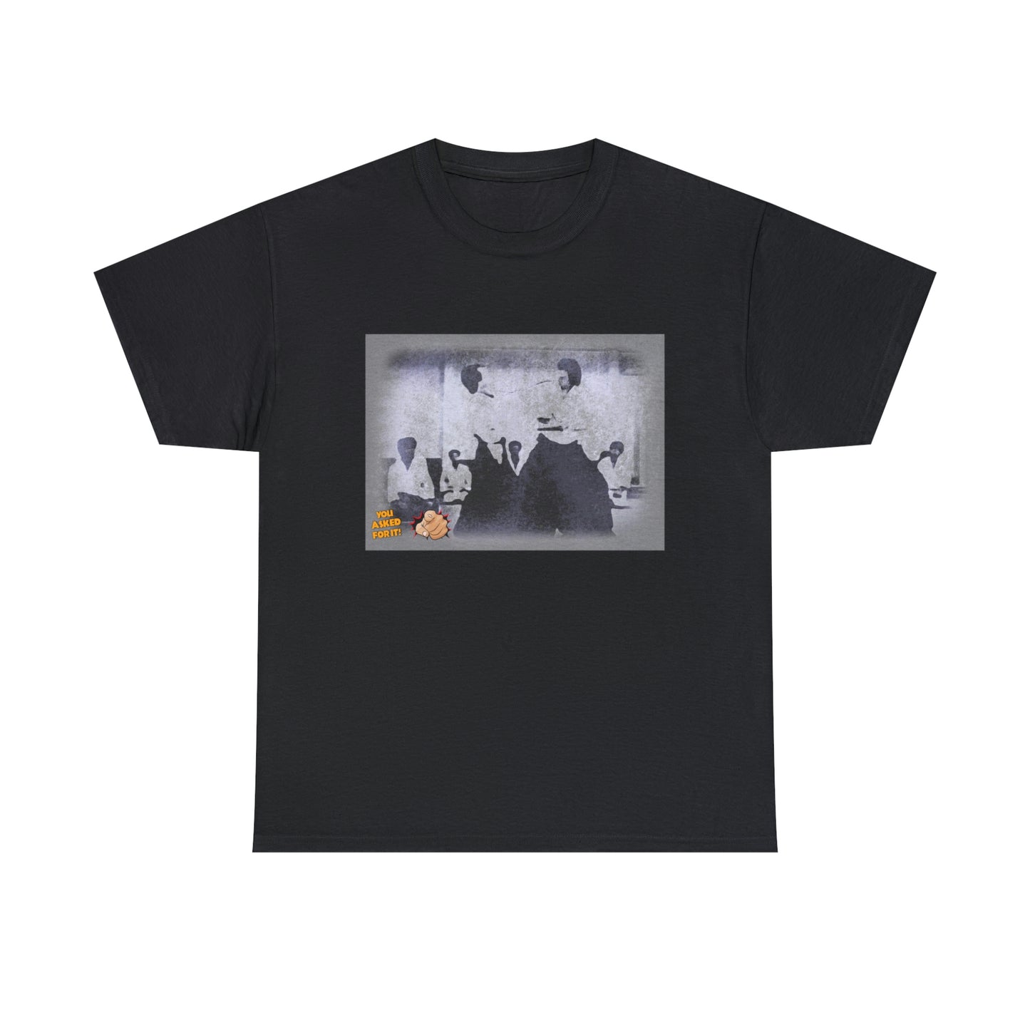 Aikido Stencil Style - Unisex Heavy Cotton Tee