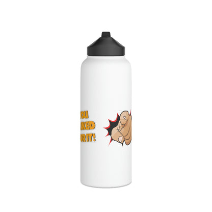 YAFI Logo - Stainless Steel Water Bottle, Standard Lid