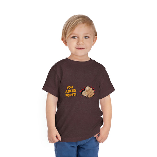 YAFI Logo - Toddler Short Sleeve Tee Front & Back