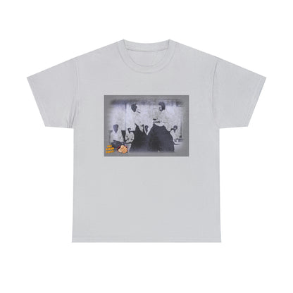 Aikido Stencil Style - Unisex Heavy Cotton Tee
