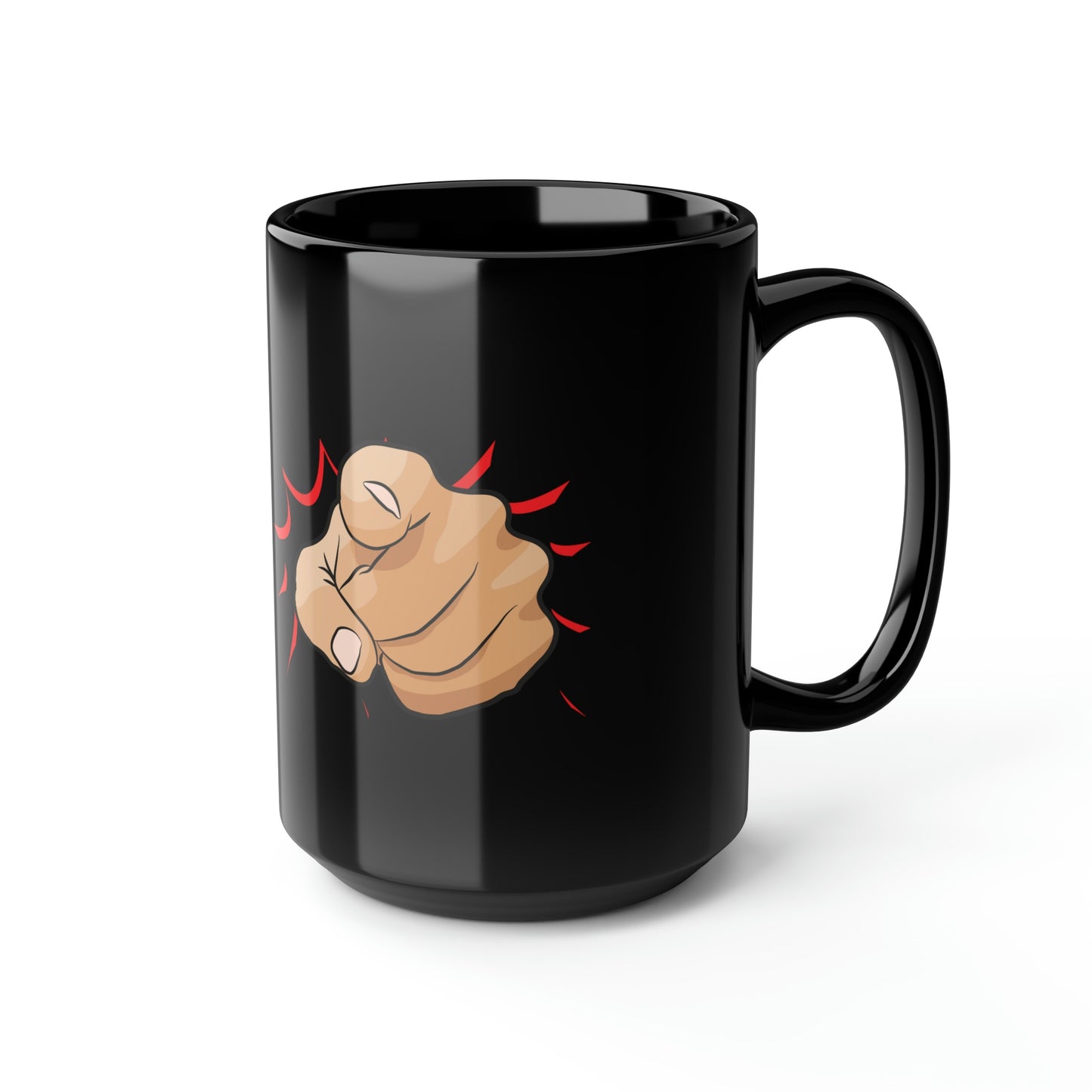 Black Mug, 15oz