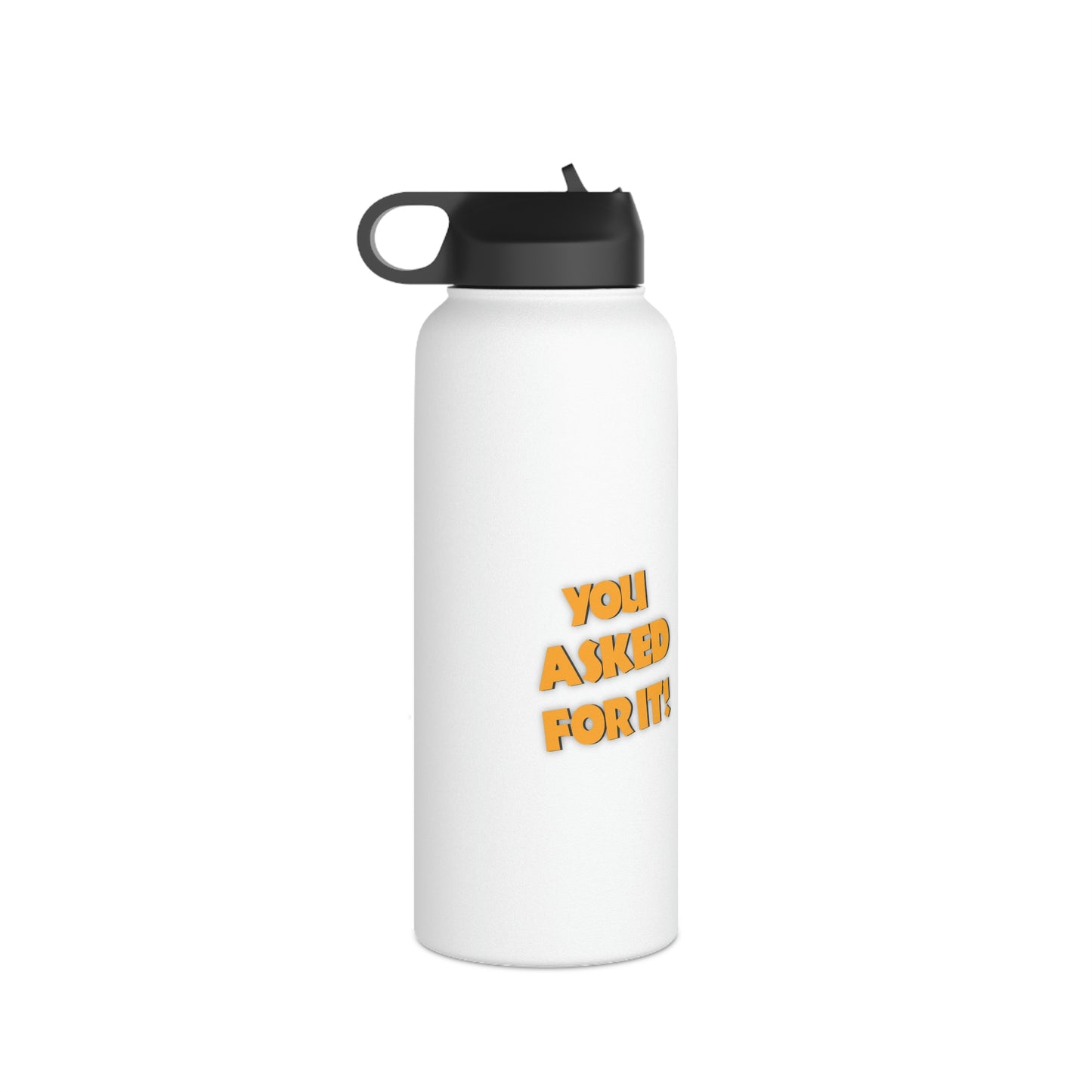 YAFI Logo - Stainless Steel Water Bottle, Standard Lid