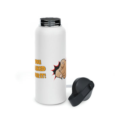 YAFI Logo - Stainless Steel Water Bottle, Standard Lid