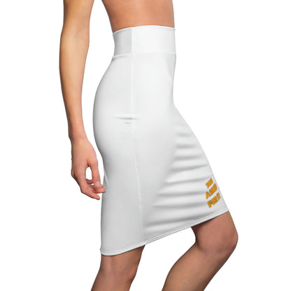 YAFI Logo - Women's Pencil Skirt (AOP)