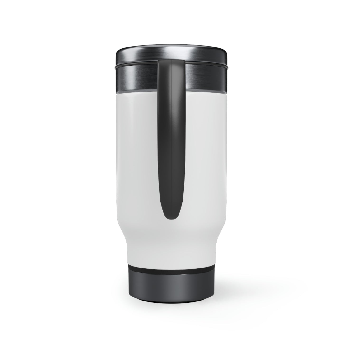 YAFI Logo - Stainless Steel Travel Mug with Handle, 14oz