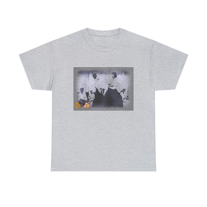 Aikido Stencil Style - Unisex Heavy Cotton Tee