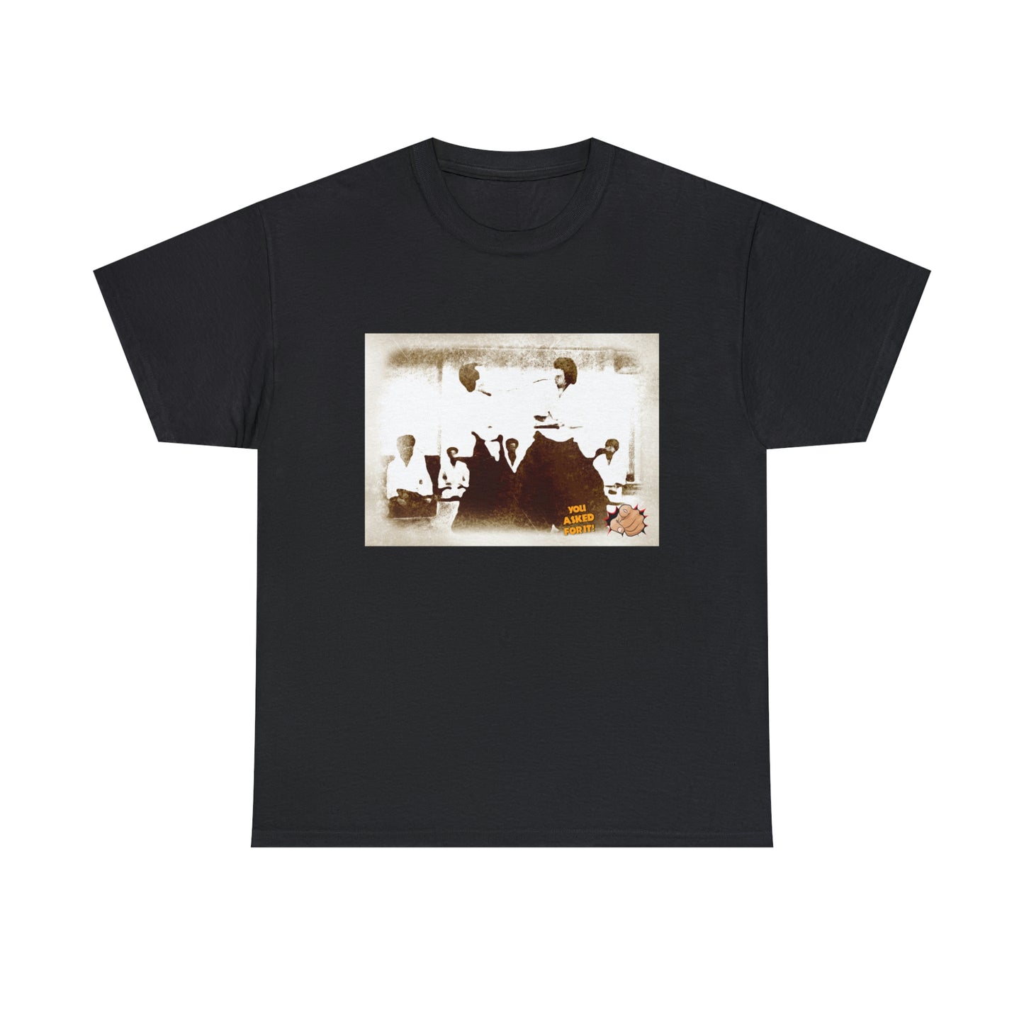 Aikido Old Photo Style - Unisex Heavy Cotton Tee