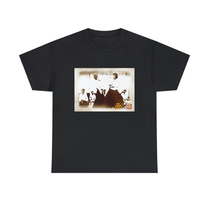 Aikido Old Photo Style - Unisex Heavy Cotton Tee