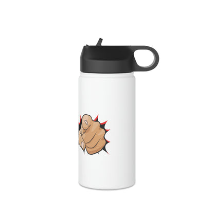 YAFI Logo - Stainless Steel Water Bottle, Standard Lid