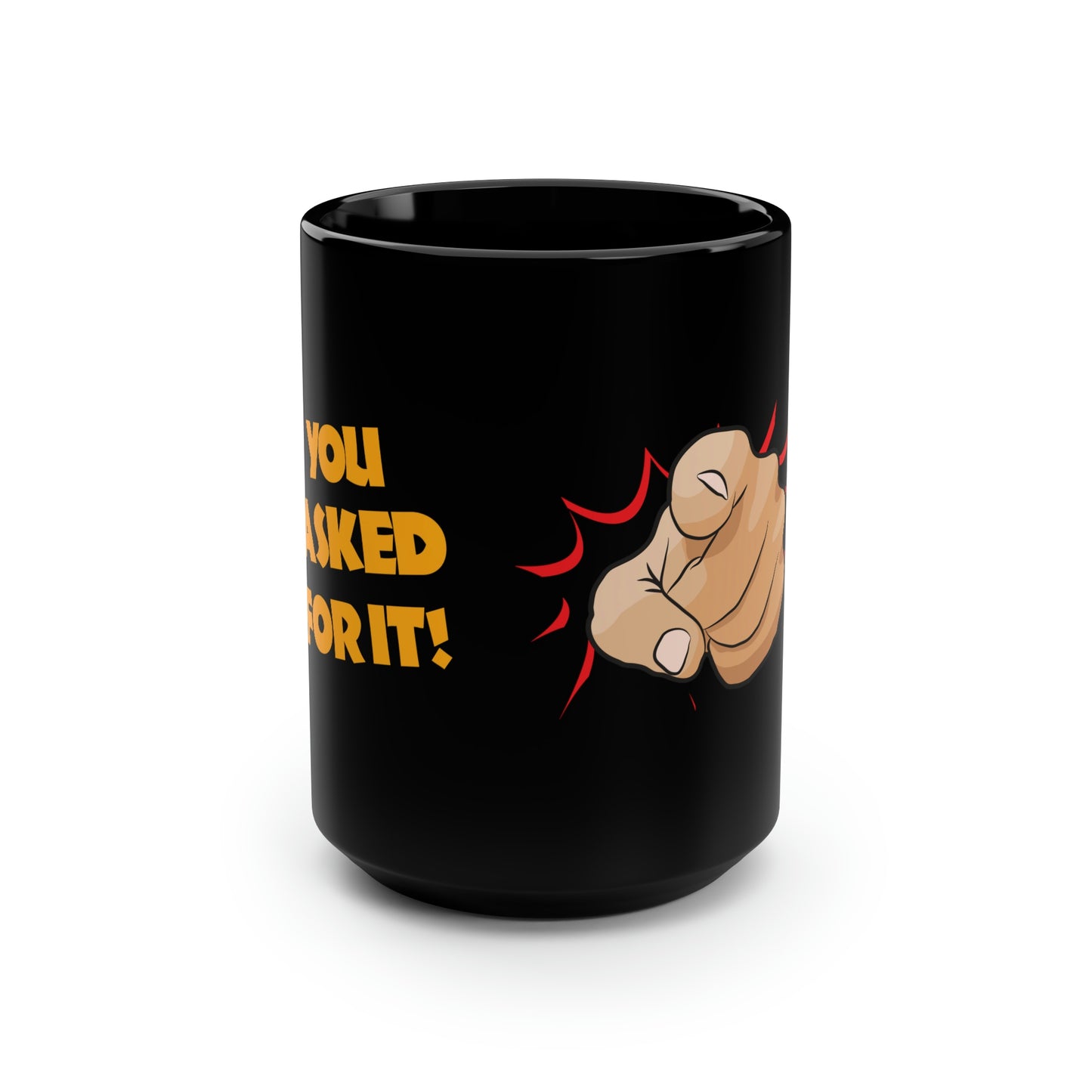 Black Mug, 15oz