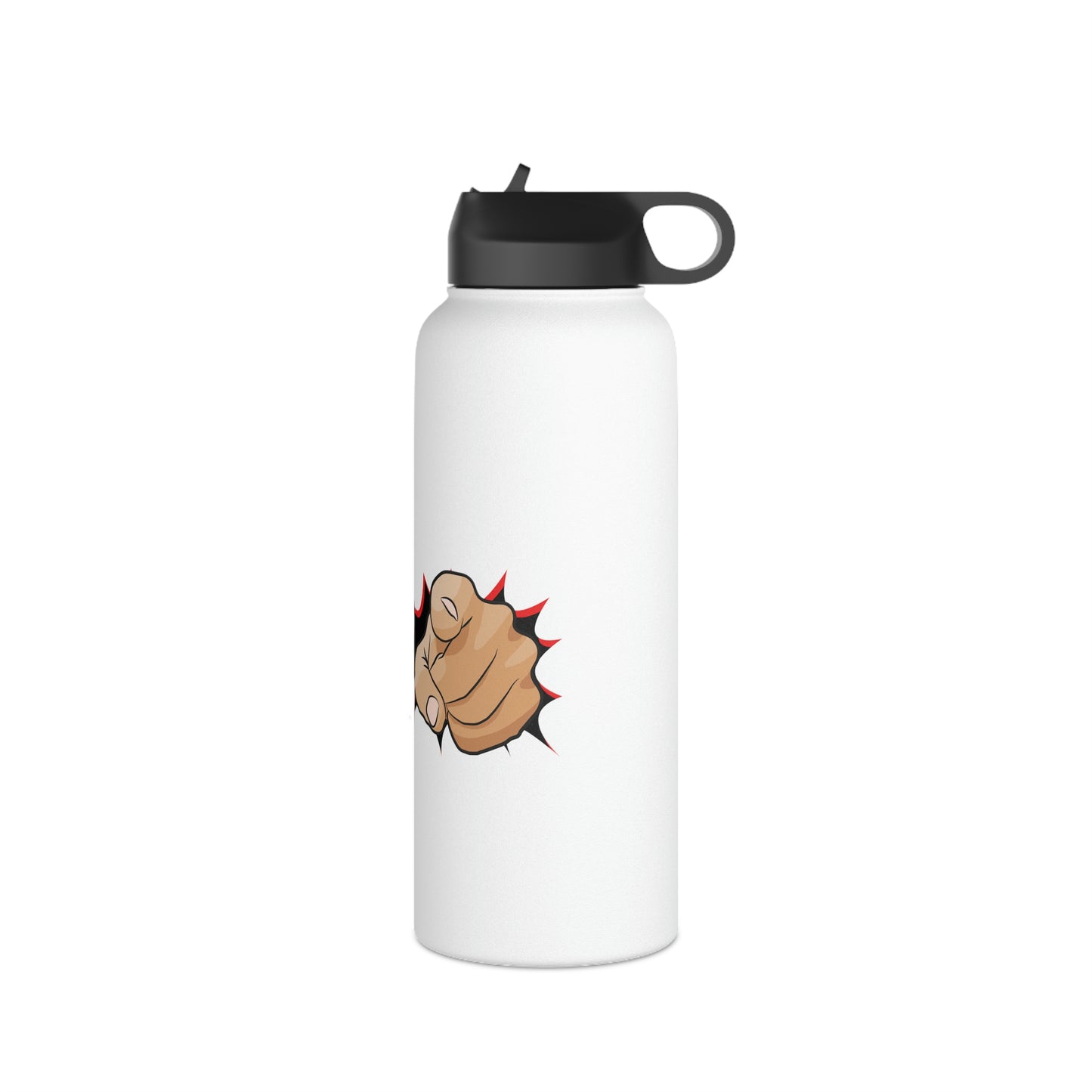 YAFI Logo - Stainless Steel Water Bottle, Standard Lid