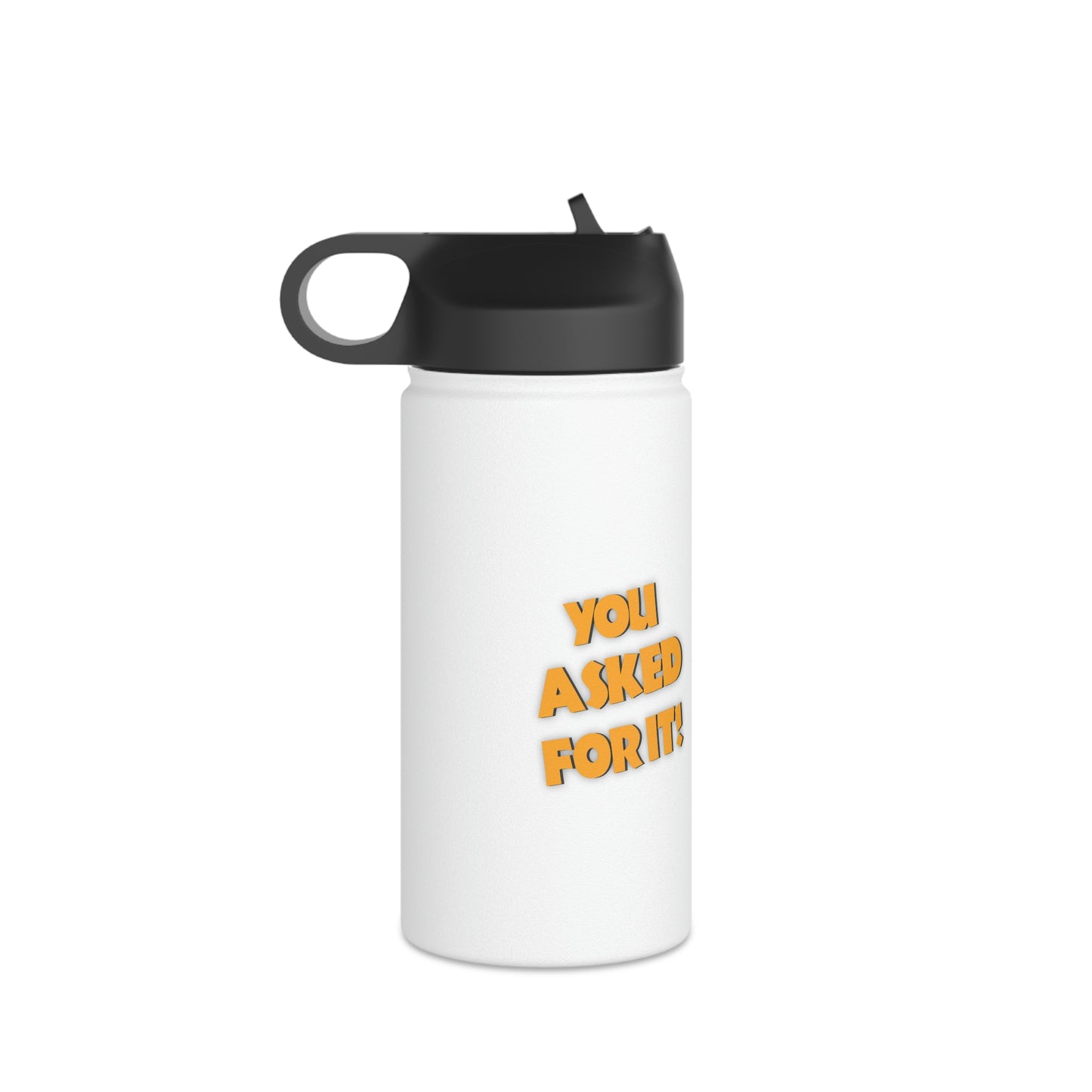 YAFI Logo - Stainless Steel Water Bottle, Standard Lid