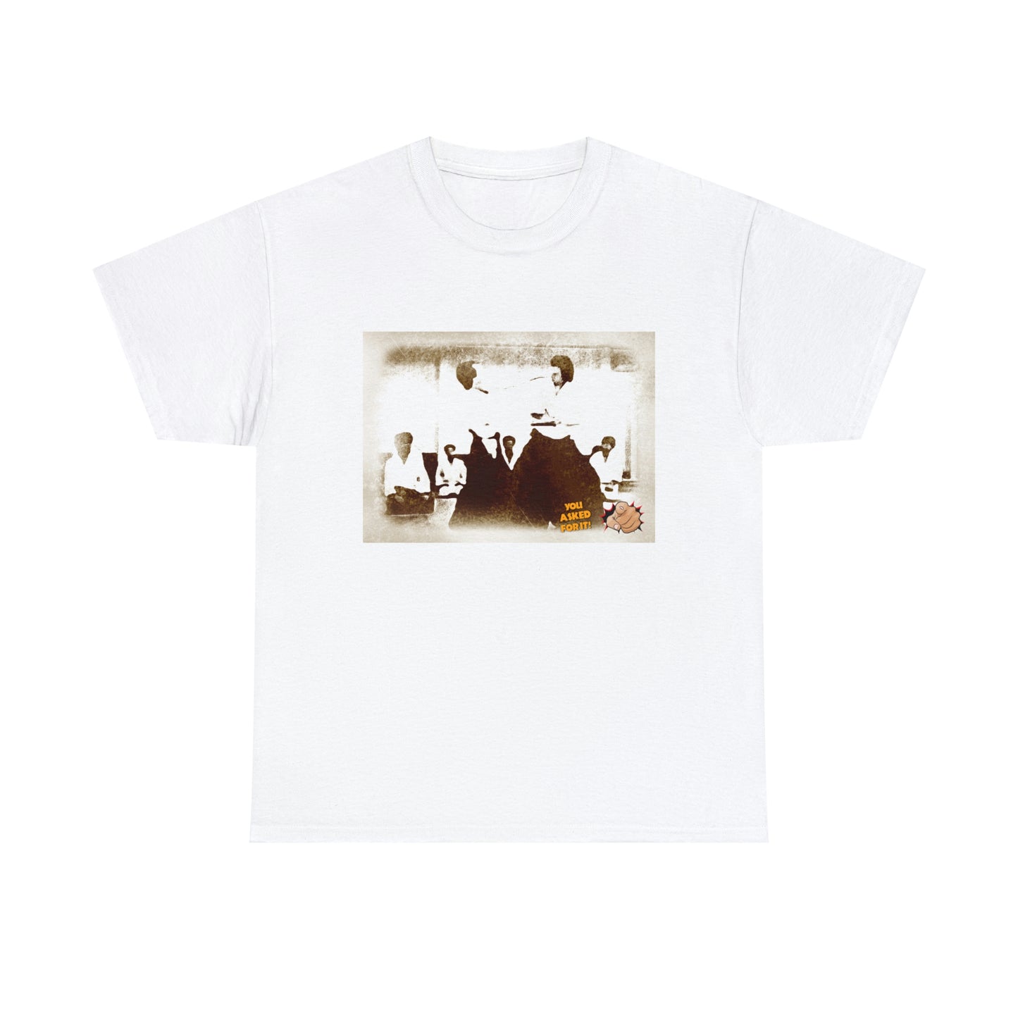 Aikido Old Photo Style - Unisex Heavy Cotton Tee