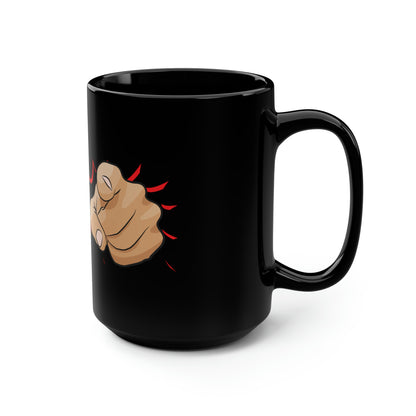 Black Mug, 15oz