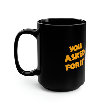 Black Mug, 15oz